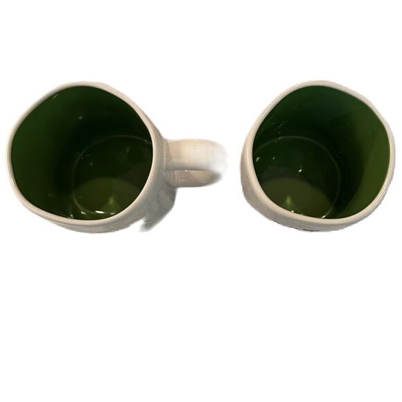 Rae Dunn Kiss Me & Pot O 'Gold Shamrock Mug Set - Picture 3 of 11
